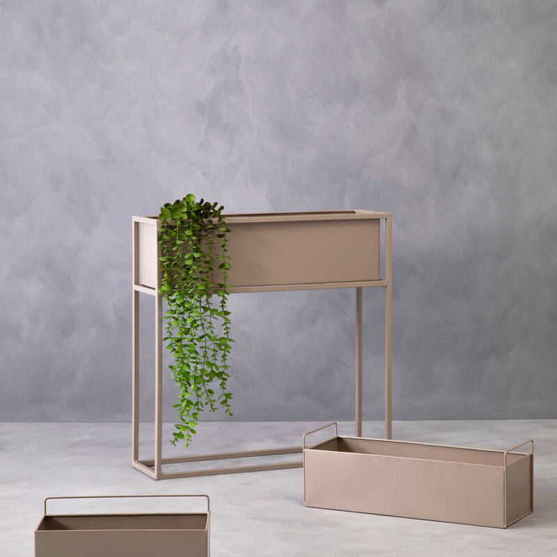 Floor Standing Grey Plant Box | Asher