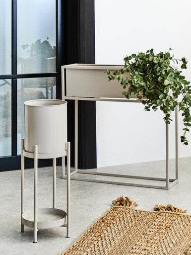 Floor Standing Natural Plant Box | Asher