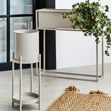 Floor Standing Natural Plant Box | Asher