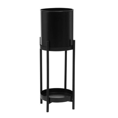 Two Tier Black Plant Stand | Asher