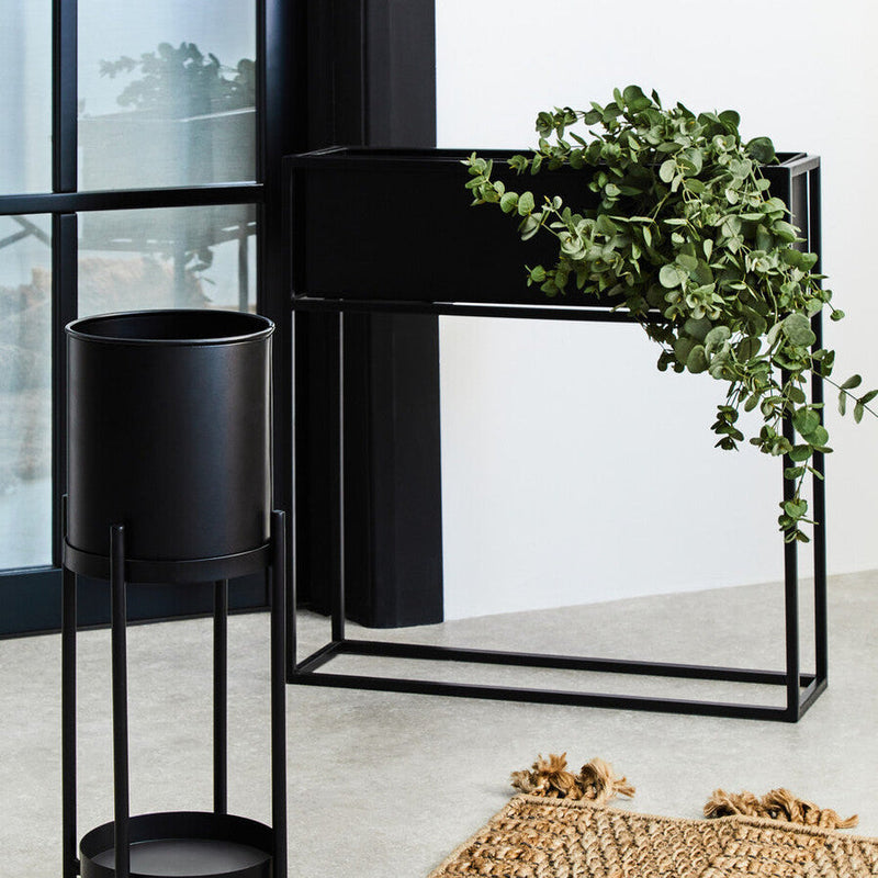 Two Tier Black Plant Stand | Asher