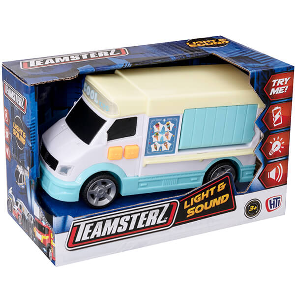 Children's Ice Cream Van Toy with Various Light & Sound Effects
