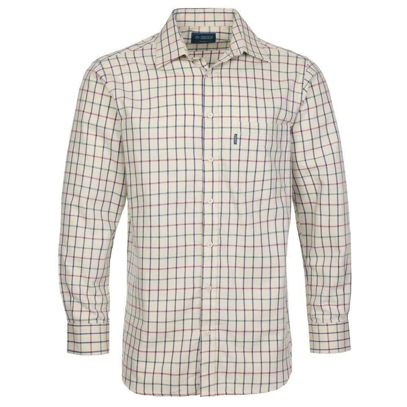 Fort 146 Melton Checked Cotton Work Shirt