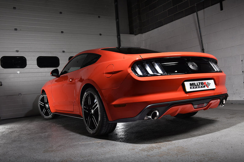 Milltek Sport - Cat Back Exhaust (Multiple Options) Ford Mustang MK6 S550 Fastback (2.3 EcoBoost)
