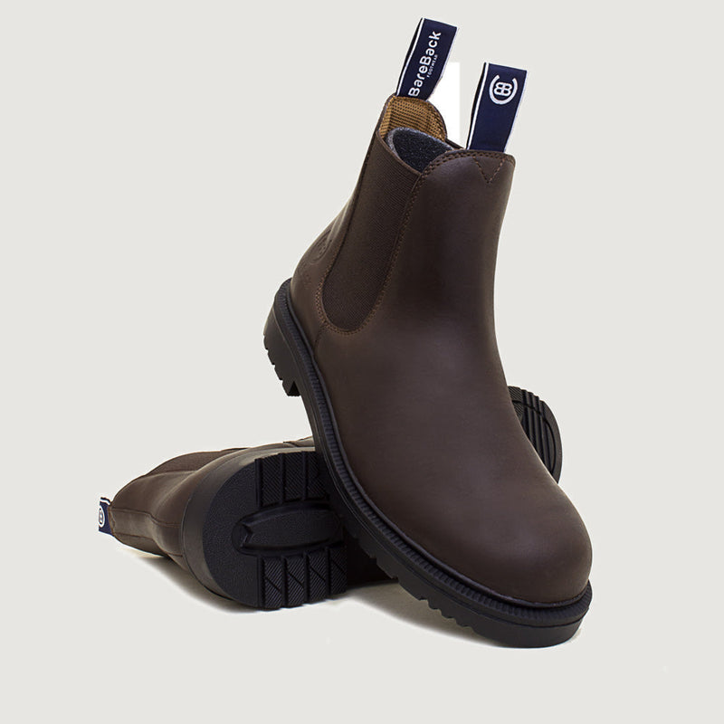 Detroit Steel Toe Cap Work Boots -  Brown