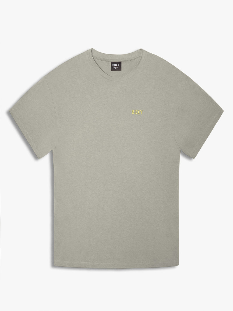 "The Block" T-shirt | Pebble