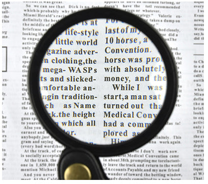 Pocket Magnifier is a handy item to have