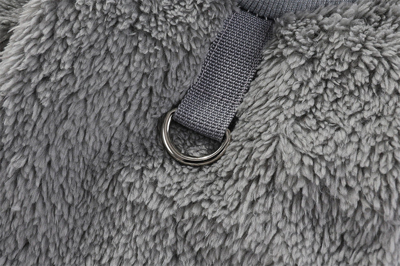 Pet Warm Thickened Double-sided Fleece Two-legged Clothes