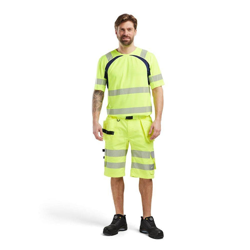 Blaklader 1586 Hi-Vis Stretch Holster Pocket Shorts