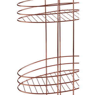 3 Tier Copper Plated Storage Rack | Dara