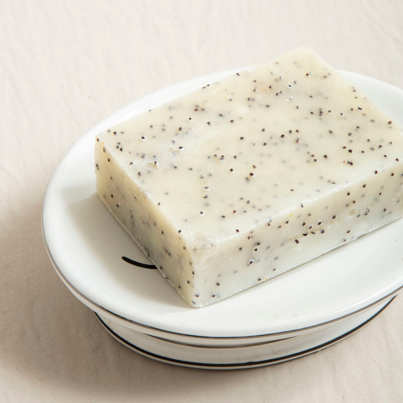 White Ceramic Soap Dish | Le Bain