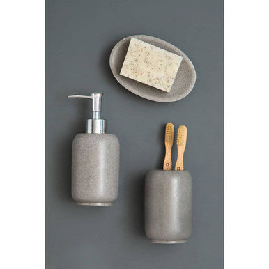 Grey Stone Toothbrush Holder | Canyon