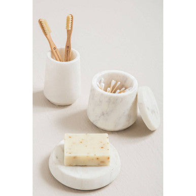 Off White Marble Tumbler | Abaska