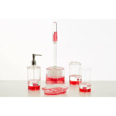 Floating Acrylic Hearts Lotion Dispenser | Floating Hearts
