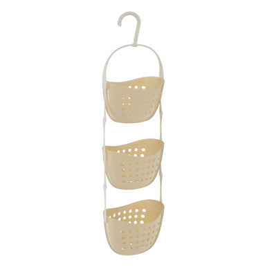 3 Tier Cream Shower Caddy | Dara
