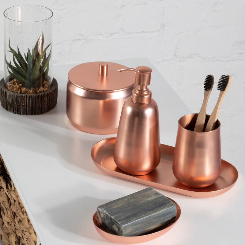 Copper Finish Storage Canister | Traze