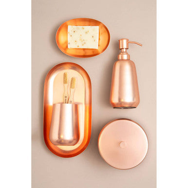Copper Finish Lotion Dispenser | Traze