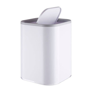 White Acrylic Waste Bin | Ando
