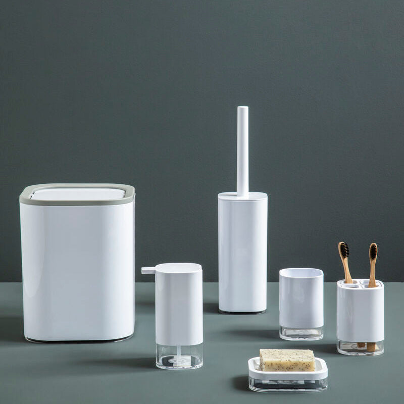 White Acrylic Toothbrush Holder | Ando