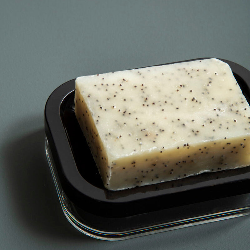 Black Acrylic Soap Dish | Ando