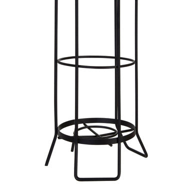 Black Toilet Roll Holder and Storer | Linnea