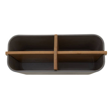 Grey 4 Section Organiser | Canyon