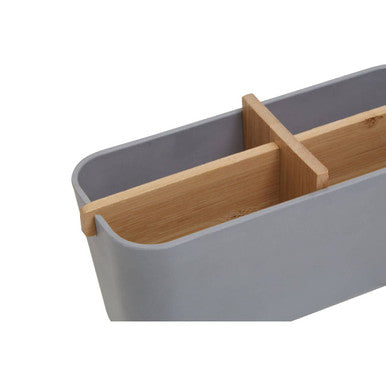 Grey 4 Section Organiser | Canyon