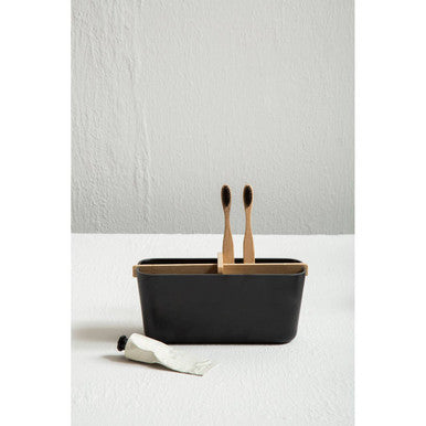 Black 4 Section Organiser | Canyon