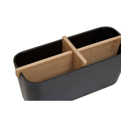 Black 4 Section Organiser | Canyon