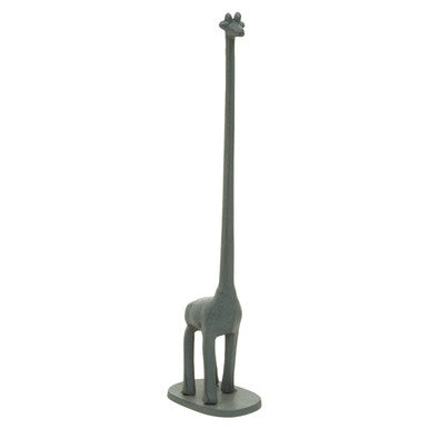 Grey Finish Giraffe Toilet Roll Holder | Fauna