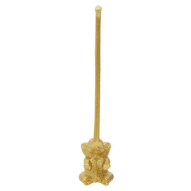 Gold Finish Elephant Toilet Roll Holder | Fauna