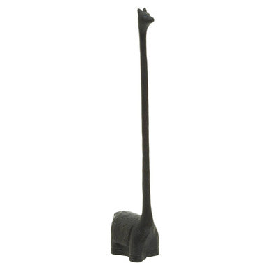 Black Finish Llama Toilet Roll Holder | Fauna