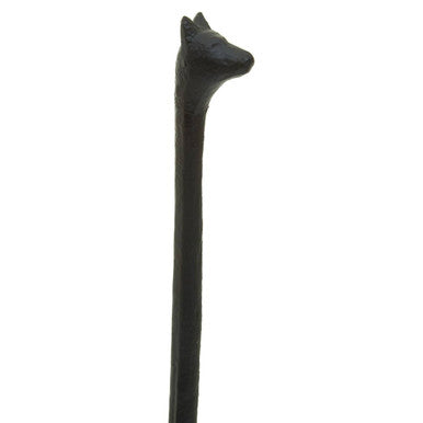 Black Finish Llama Toilet Roll Holder | Fauna