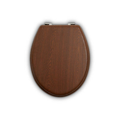 Dark Oak Toilet Seat | Brooks