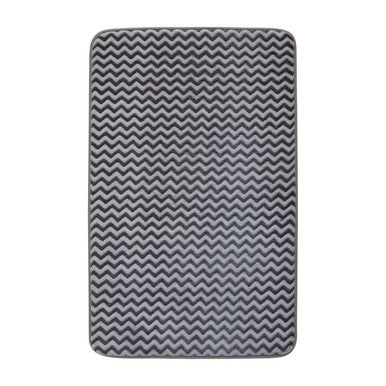 Chevron Bath and Pedestal Mat Set | Soak