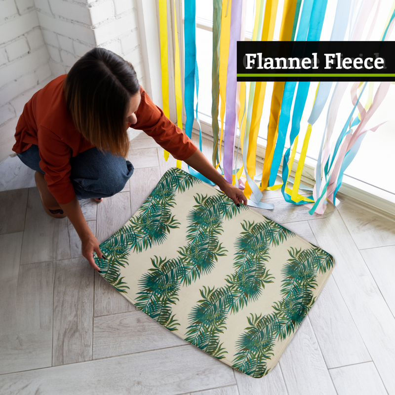 Winter Palm Leaf Mat | Soak