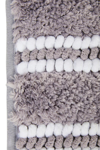 Small Light Grey Bath Mat | Soak