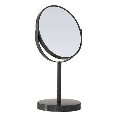 Grey Metal Small Swivel Table Mirror | Marisha