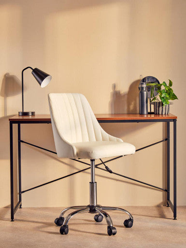 Grey Metal Small Swivel Table Mirror | Marisha