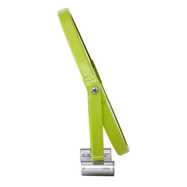 Lime Green Shaving Mirror with Feet | Mison
