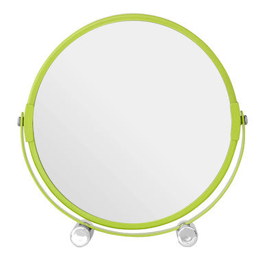 Lime Green Shaving Mirror with Feet | Mison