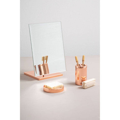 Rose Gold Table Mirror | Clara