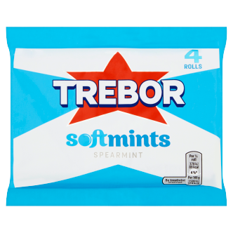 18 x Trebor Softmints Spearmint 4 Pk - 152GM