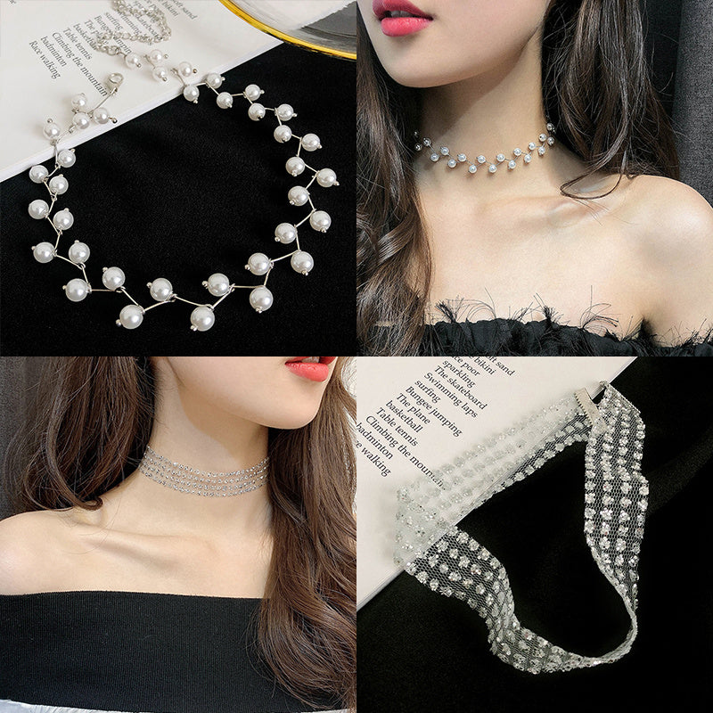 Personalized Simple Collar Short Neckband Neck Chain