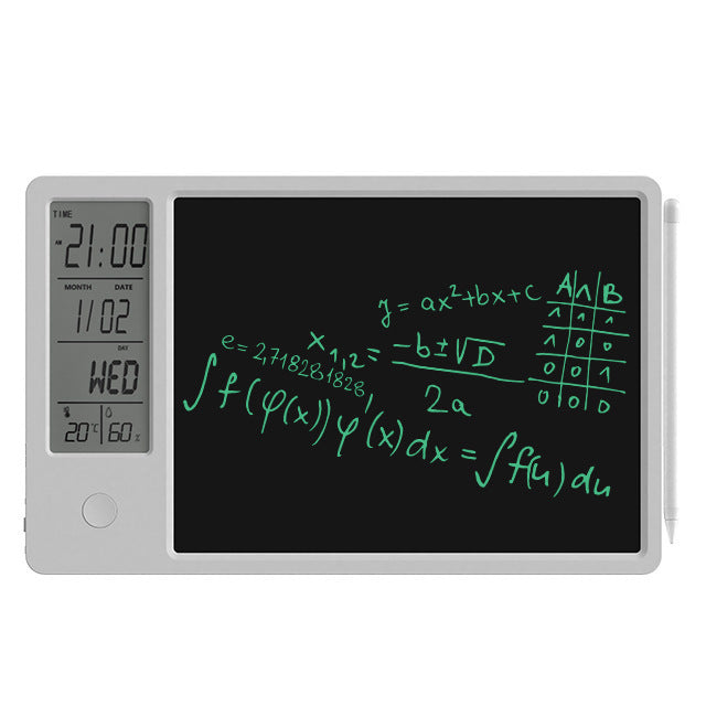 Electronic Calendar Writing Board with Weather Temperature Humidity Display