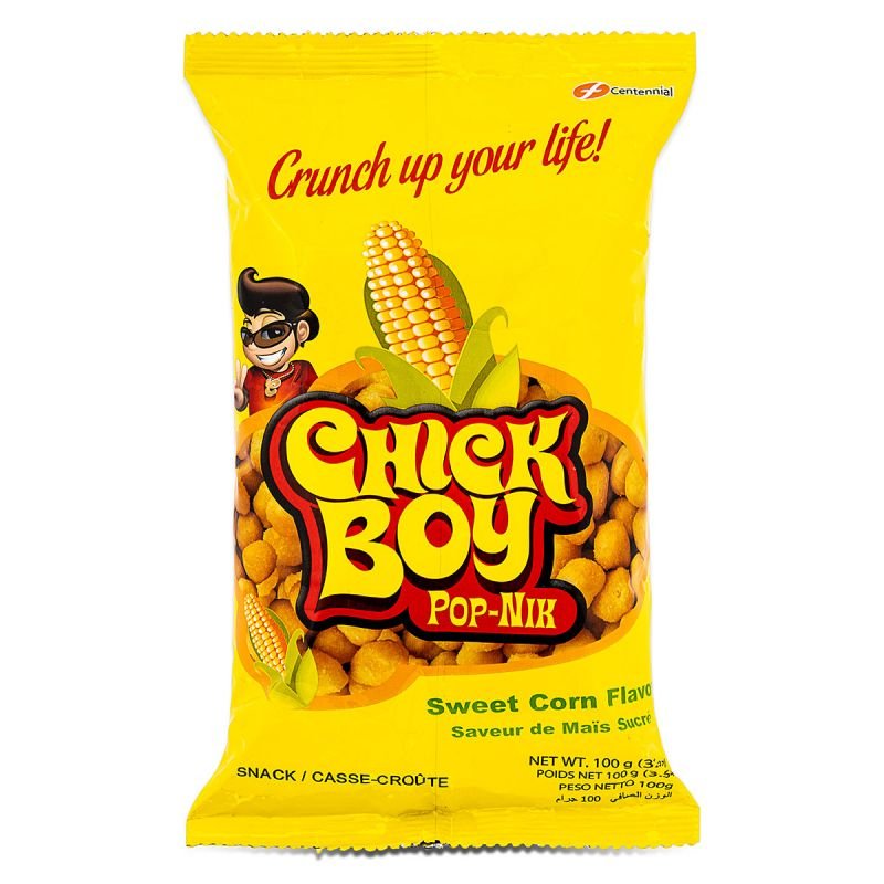 CENTENNIAL CHICK BOY Pop Nik Sweet Corn Flavour 100g