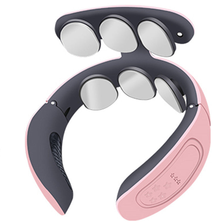 Six-head Cervical Massager Portable Nursing Neck Physiotherapy Device