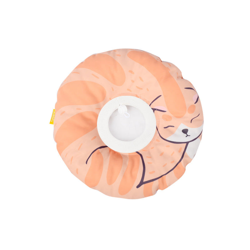 Cat Headgear Anti-lick And Bite Waterproof Soft Cloth Elizabethan Ring Sterilization Pet Collar