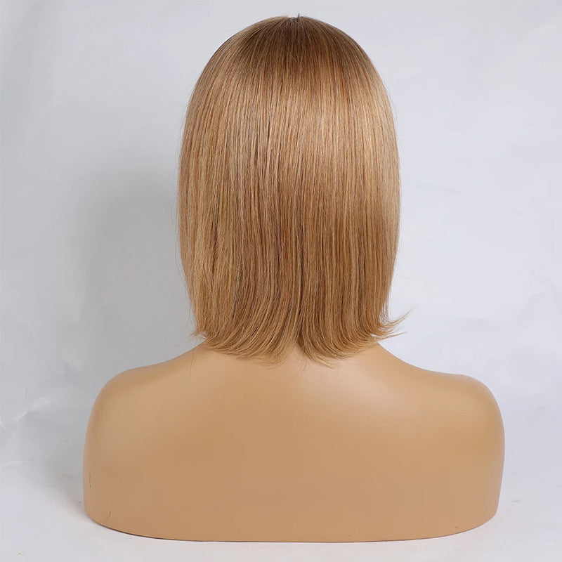 Medium-Length Straight Wig for Women