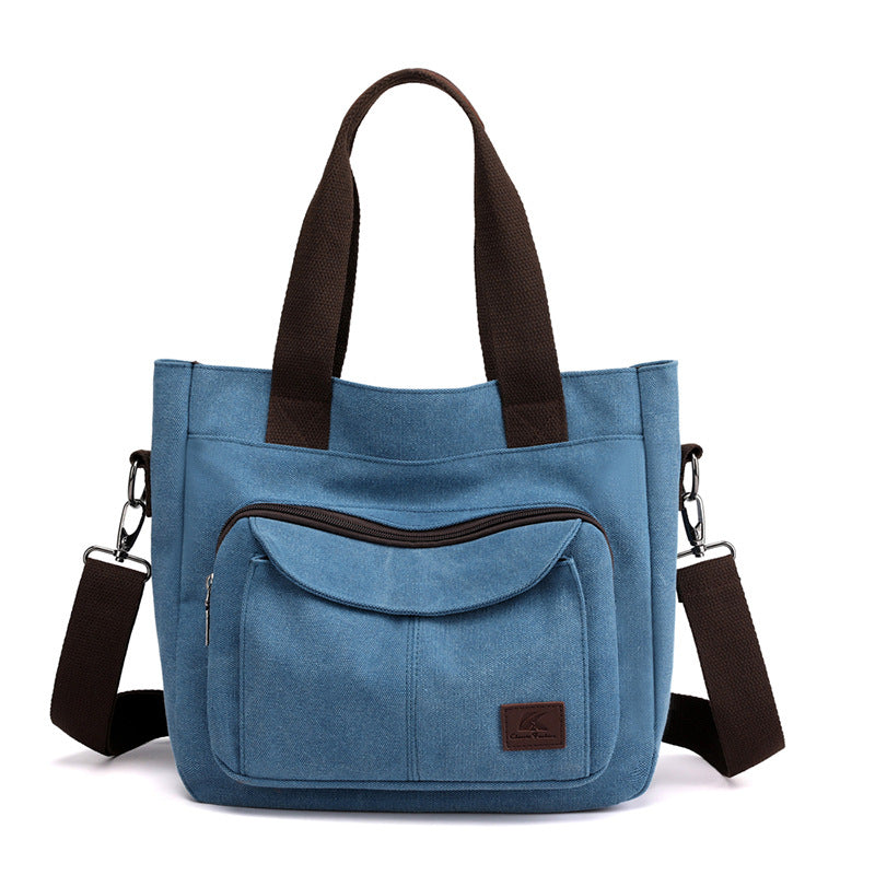 Simple Large-Capacity One-Shoulder Messenger Bag